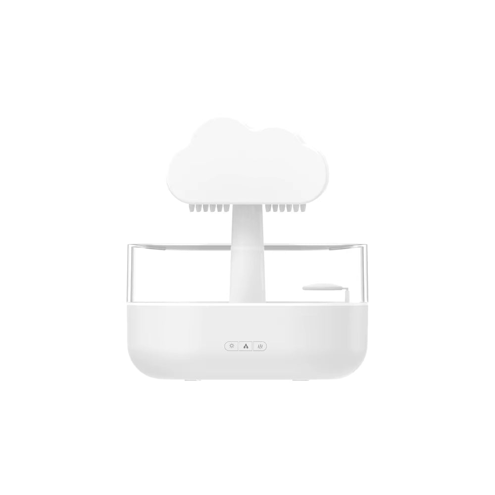 Rain Cloud Night Light Humidifier with Raining Water Drop Sound and 7 Color Led Light Essential Oil Diffuser Aromatherapy 200Ml