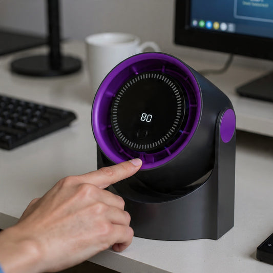 Versatile Multi-Function Electric Fan: Silent, Portable Air Circulator for Home, Office, and Camping